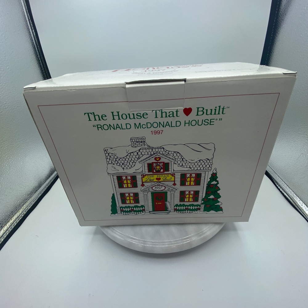 Department 56 1997 Ronald McDonald House The House That Built Christmas Village